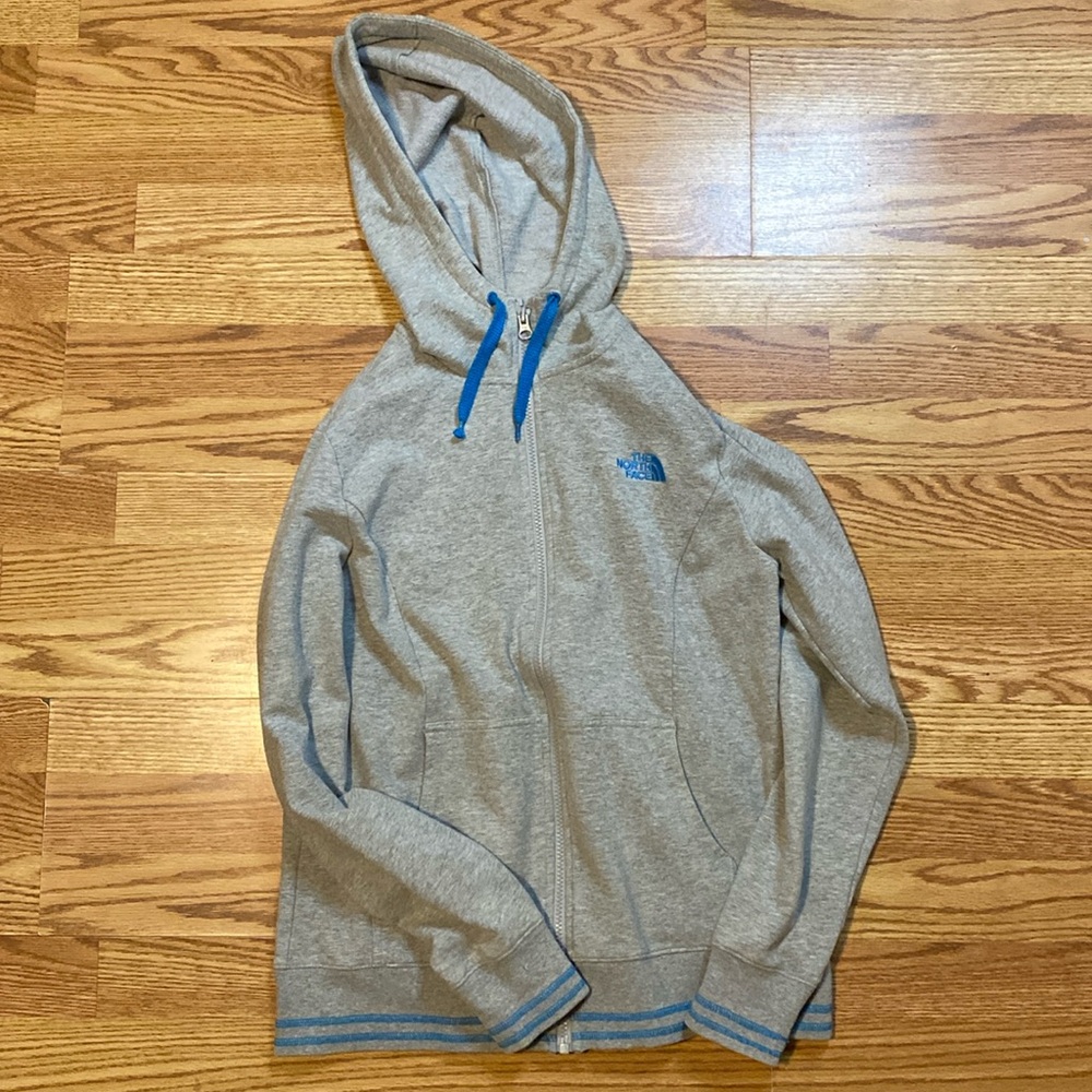 Gray North Face Jacket